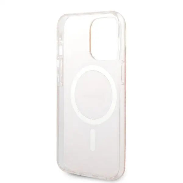 Set Guess GUBPP13XH4EACSP Case+ Charger iPhone 13 Pro Max pink/pink hard case 4G Print MagSafe - Cell phone cases