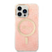 Set Guess GUBPP13XH4EACSP Case+ Charger iPhone 13 Pro Max pink/pink hard case 4G Print MagSafe - Cell phone cases