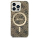 Set Guess GUBPP13XH4EACSW Case+ Charger iPhone 13 Pro Max brown/brown hard case 4G Print MagSafe - Cell phone cases