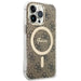 Set Guess GUBPP13XH4EACSW Case+ Charger iPhone 13 Pro Max brown/brown hard case 4G Print MagSafe - Cell phone cases