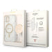 Set Guess GUBPP14SHMEACSH Case+ Charger iPhone 14 6.1’’ white/white hard case Marble MagSafe - Cell phone cases