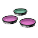 Set of 3 filters CPL + ND8 + ND16 Sunnylife for Insta360 GO 3/2 - For sports cameras<<<Accessories<<<Photo