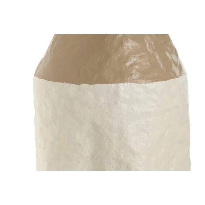 Set of 3 Vases Home ESPRIT White Golden Metal 14 x 14 x 67 cm (3 Pieces) - Декорация и Осветление<<<Дом