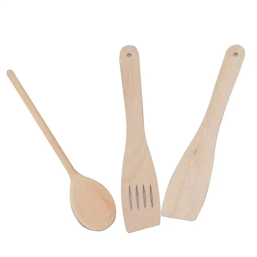 SET OF 3 WOODEN UTENSILS BEECH LRY - Съдове за готвене<<<Домашни потреби<<<Кухня<<<Praktiker