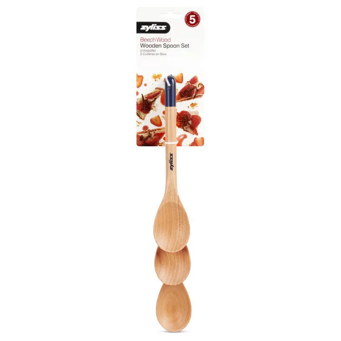 SET OF 3 ZYLISS WOODEN SPOONS - Съдове за готвене<<<Домашни потреби<<<Кухня<<<Praktiker