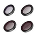 Set of 4 CPL/ND8/ND16/ND32 Telesin filters for Insta360 GO 2/3 camera - For sports cameras<<<Accessories<<<Photo