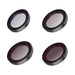 Set of 4 CPL/ND8/ND16/ND32 Telesin filters for Insta360 GO 2/3 camera - For sports cameras<<<Accessories<<<Photo