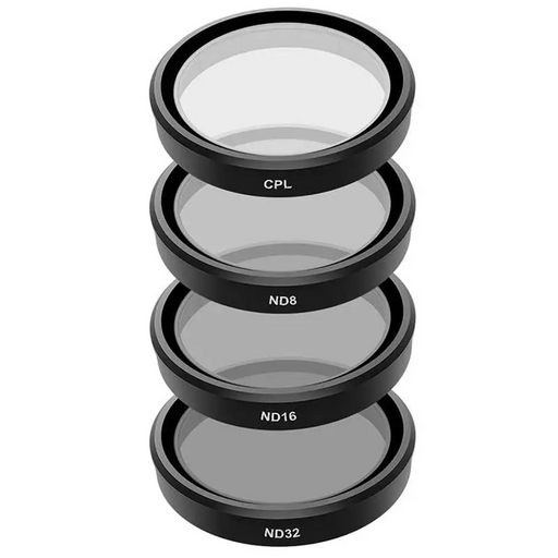 Set of 4 TELESIN CPL/ND8/ND16/ND32 filters for DJI Osmo Action 3 / 4 / 5 - For sports cameras<<<Accessories<<<Photo