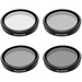 Set of 4 TELESIN CPL/ND8/ND16/ND32 filters for DJI Osmo Action 3 / 4 / 5 - For sports cameras<<<Accessories<<<Photo
