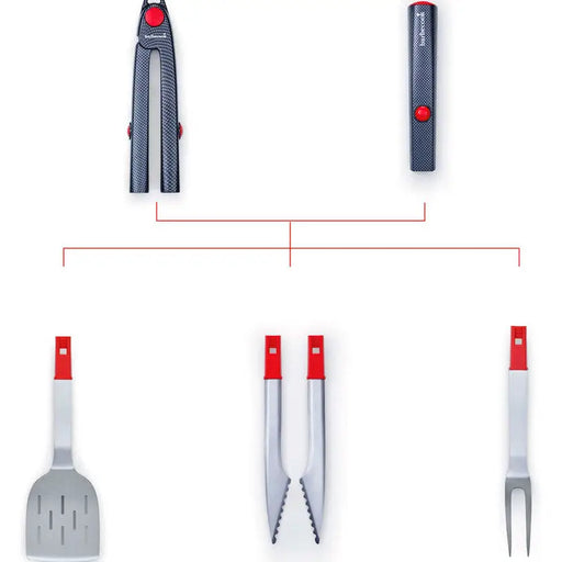 SET OF BARBECUE ACCESSORIES BARBECOOK MYCLICK - Оборудване барбекю<<<Барбекю<<<Градина<<<Praktiker