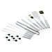 SET OF BARBECUE ACCESSORIES SUITCASE 18 PIECES LEOPOLD VIENNA - Оборудване барбекю<<<Барбекю<<<Градина<<<Praktiker