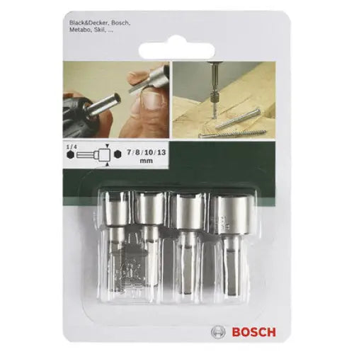 SET OF BOSCH 7/8/10/13 mm - Битове и накрайници<<<Консумативи за електроинструменти<<<Инструменти и