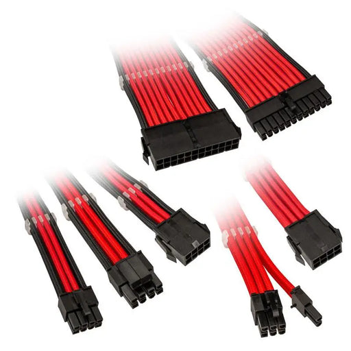 Set of braided cables Kolink Core Red - Входно-изходни контролери<<<Компютърни компоненти<<<ValiAPI