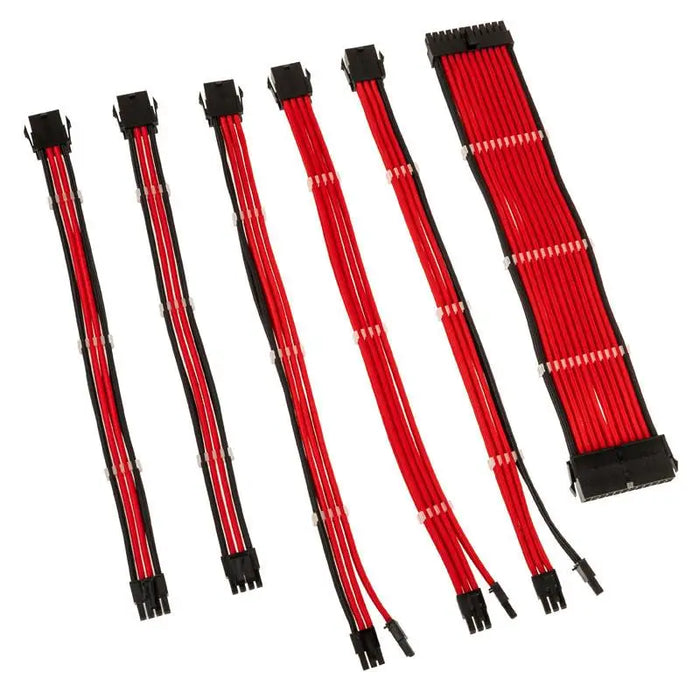 Set of braided cables Kolink Core Red - Входно-изходни контролери<<<Компютърни компоненти<<<ValiAPI
