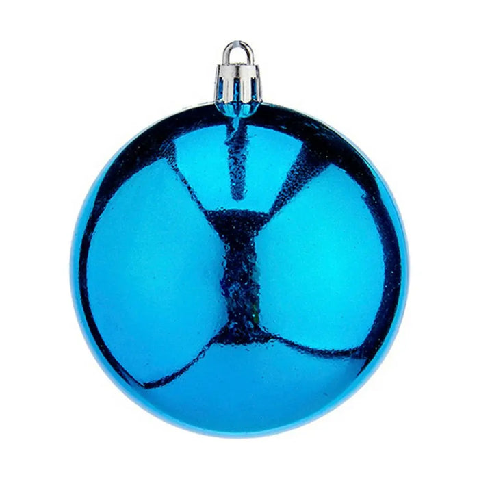 Set of Christmas balls Krist+ Blue Plastic (12 Units) - Декорация и Осветление<<<Дом Градина<<<BigBuy&&&Коледни