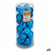Set of Christmas balls Krist+ Blue Plastic (12 Units) - Декорация и Осветление<<<Дом Градина<<<BigBuy&&&Коледни