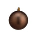 Set of Christmas balls Krist+ Brown Plastic Ø 8 cm (24 Units) - Декорация и Осветление<<<Дом Градина<<<BigBuy&&&Коледни