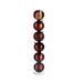 Set of Christmas balls Krist+ Brown Plastic Ø 8 cm (24 Units) - Декорация и Осветление<<<Дом Градина<<<BigBuy&&&Коледни