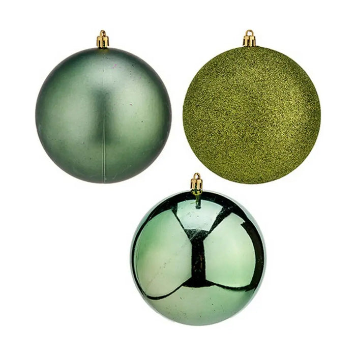 Set of Christmas balls Krist+ Green (4 Units) - Декорация и Осветление<<<Дом Градина<<<BigBuy&&&Коледни