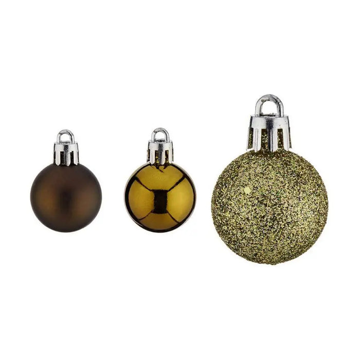 Set of Christmas balls Krist+ Green Plastic (12 Units) - Декорация и Осветление<<<Дом Градина<<<BigBuy&&&Коледни