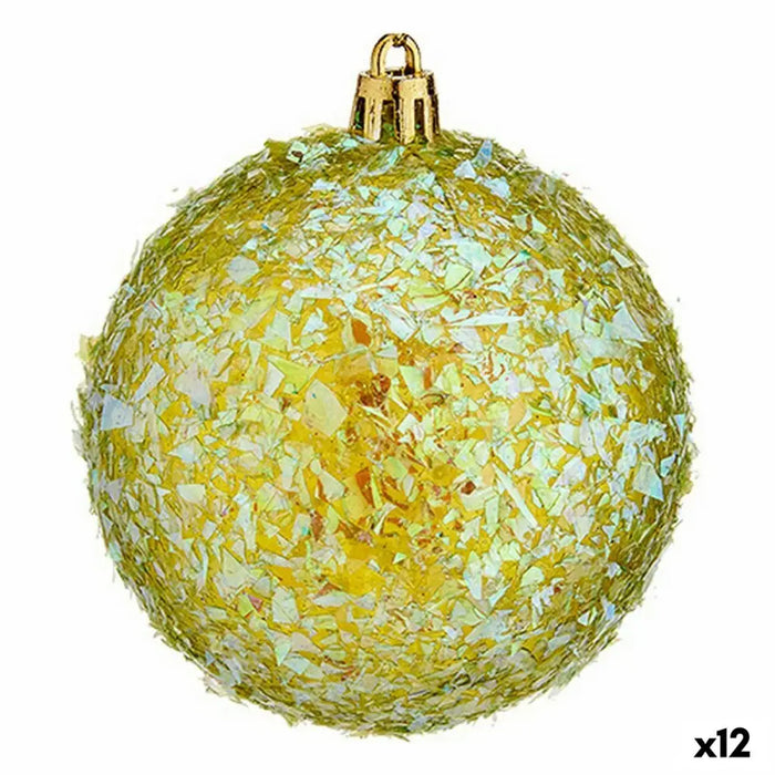 Set of Christmas balls Krist+ Green Plastic (12 Units) - Декорация и Осветление<<<Дом Градина<<<BigBuy&&&Коледни