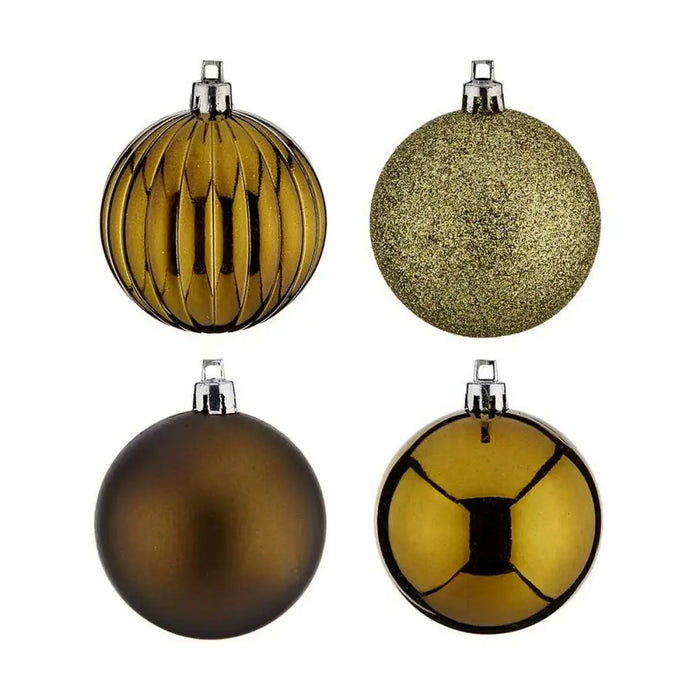 Set of Christmas balls Krist+ Green Plastic (4 Units) - Декорация и Осветление<<<Дом Градина<<<BigBuy&&&Коледни