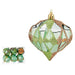 Set of Christmas balls Krist+ Green Plastic Diamond (12 Units) - Декорация и Осветление<<<Дом