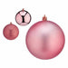 Set of Christmas balls Krist+ Pink Plastic (6 Units) - Декорация и Осветление<<<Дом Градина<<<BigBuy&&&Коледни