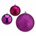 Set of Christmas balls Krist+ Purple Plastic (12 Units) - Декорация и Осветление<<<Дом Градина<<<BigBuy&&&Коледни