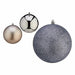 Set of Christmas balls Krist+ Silver Plastic (6 Units) - Декорация и Осветление<<<Дом Градина<<<BigBuy&&&Коледни