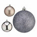 Set of Christmas balls Krist+ Silver Plastic Ø 7 cm (12 Units) - Декорация и Осветление<<<Дом