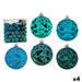 Set of Christmas balls Krist+ Turquoise (4 Units) - Декорация и Осветление<<<Дом Градина<<<BigBuy&&&Коледни