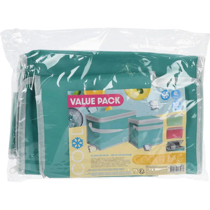 SET OF COOLER BAGS 10 + 4L 101001290 - Хладилни кутии<<<Къмпинг<<<Градина<<<Praktiker