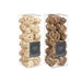 Set of Decorative Balls Gift Decor White Brown 10 x 30 x 10 cm (12 Units) - Декорация и Осветление<<<Дом