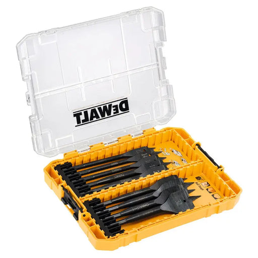 SET OF DEWALT FLAT DRILLS FOR WOOD 9 PIECES - Фрезери<<<Консумативи за електроинструменти<<<Инструменти и