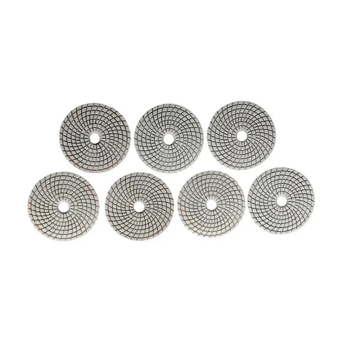 SET OF DIAMOND DISCS FOR WET POLISHING 7 PCS NEXTOOL SPD-715 - Кечета за полиране<<<Консумативи за