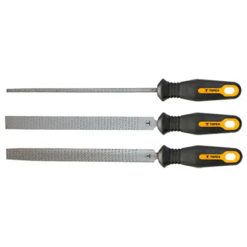 SET OF FILES 3 PCS. TOPEX - Шлифовачни материали<<<Ръчни инструменти<<<Инструменти и железария<<<Praktiker&&&Шлифовъчни