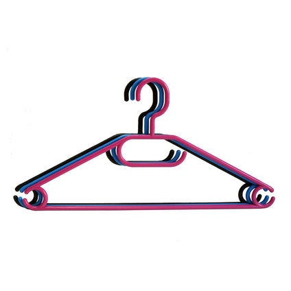 SET OF HANGERS WITH SWIVEL HEAD 5PCS MAK - Продукти за съхранение и организация на дрехи<<<Домашни