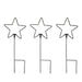 Set of LED garden stakes Lumineo Christmas Stars Ø 15 x 42,5 cm MicroLED 3 Pieces - Декорация и Осветление<<<Дом