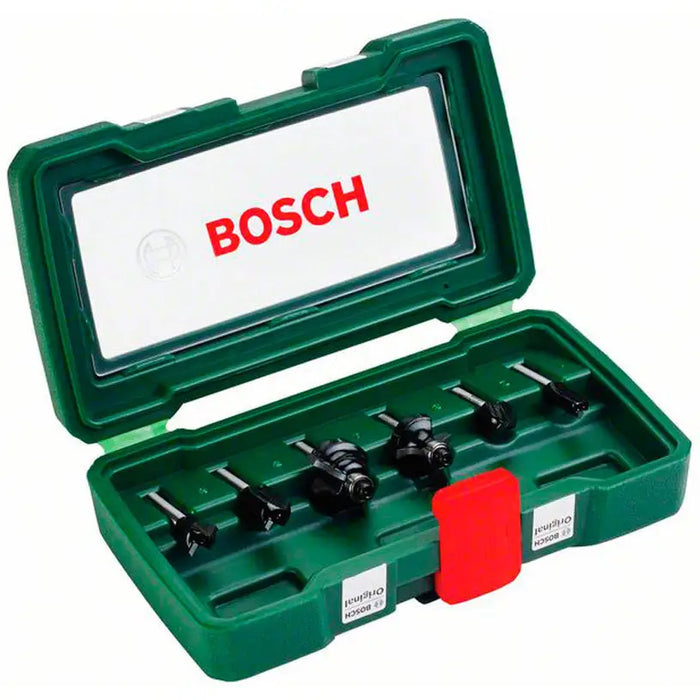 SET OF MILLING TOOLS FOR BOSCH 6 PIECES - Фрезери<<<Консумативи за електроинструменти<<<Инструменти и