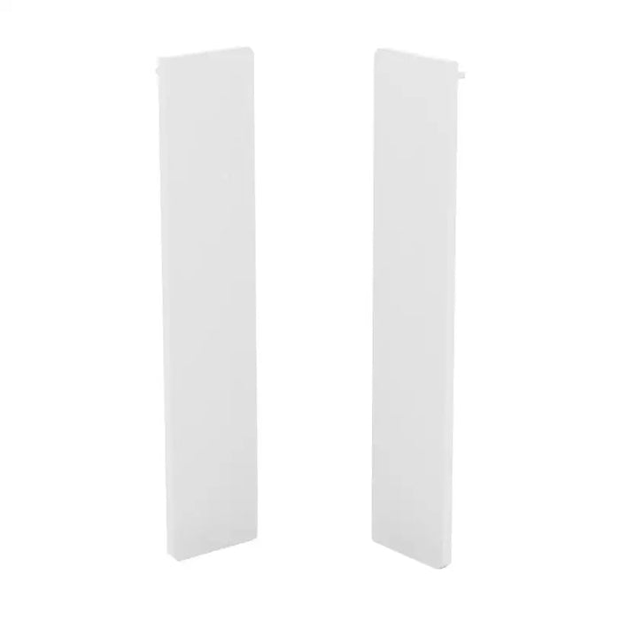 SET OF PLUGS LEFT RIGHT FOR DOELLKEN CUBICA PVC BASEMENT WHITE - Аксесоари<<<Паркет и елементи за монтаж<<<Подови и
