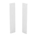 SET OF PLUGS LEFT RIGHT FOR DOELLKEN CUBICA PVC BASEMENT WHITE - Аксесоари<<<Паркет и елементи за монтаж<<<Подови и
