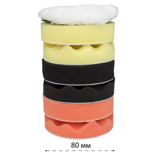SET OF POLISHING SPONGES 7 PCS NEXTOOL MPS-7380 - Кечета за полиране<<<Консумативи за електроинструменти<<<Инструменти