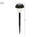 Set of solar garden lights Aktive 6 Pieces Stainless steel Plastic 10 x 38 x 10 cm (4 Units) - Декорация и