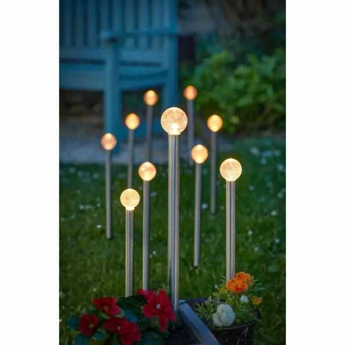 Set of solar garden lights Smart Garden (10 Units) - Декорация и Осветление<<<Дом Градина<<<BigBuy&&&LED