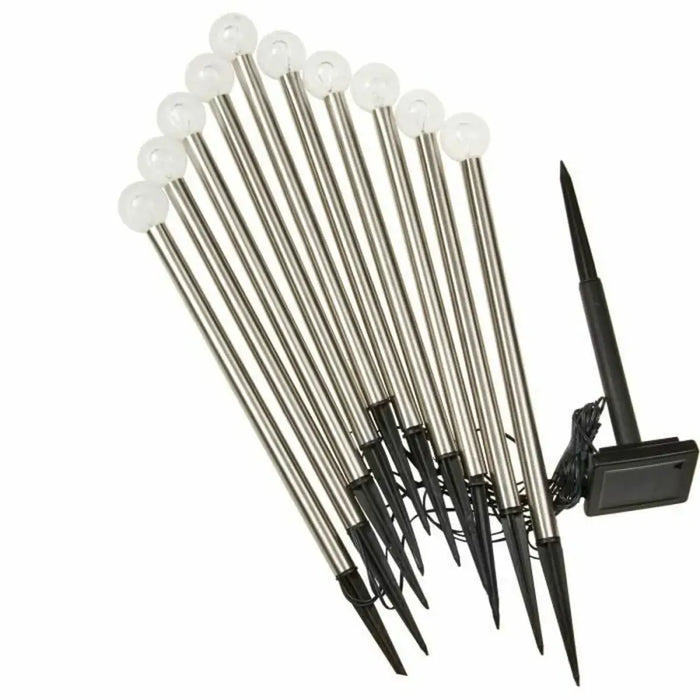 Set of solar garden lights Smart Garden (10 Units) - Декорация и Осветление<<<Дом Градина<<<BigBuy&&&LED