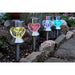 Set of solar garden lights Smart Garden Crystal (4 Units) - Декорация и Осветление<<<Дом Градина<<<BigBuy&&&LED