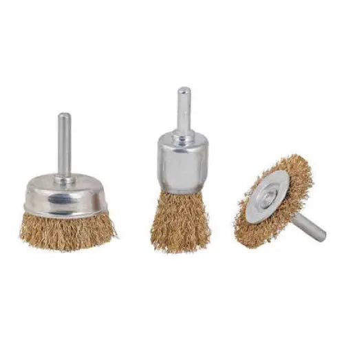 SET OF STEEL DRILL BRUSHES 3 PCS. RAIDER - Метални четки<<<Консумативи за електроинструменти<<<Инструменти и