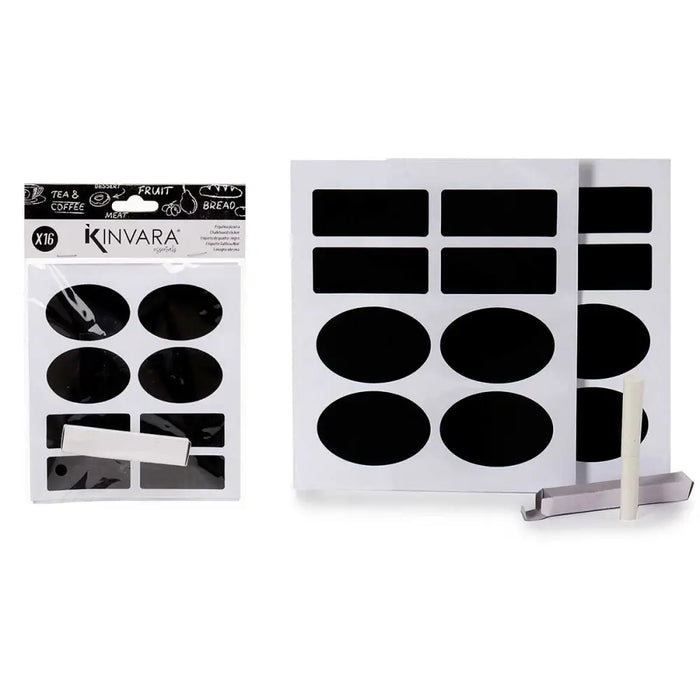 Set of stickers Kinvara 12 Units - Декорация и Осветление<<<Дом Градина<<<BigBuy&&&Други артикули за