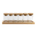 SET OF STORAGE JARS 6PCS 130 ML MAXHOME - Буркани и продукти за консервиране<<<Домашни потреби<<<Кухня<<<Praktiker
